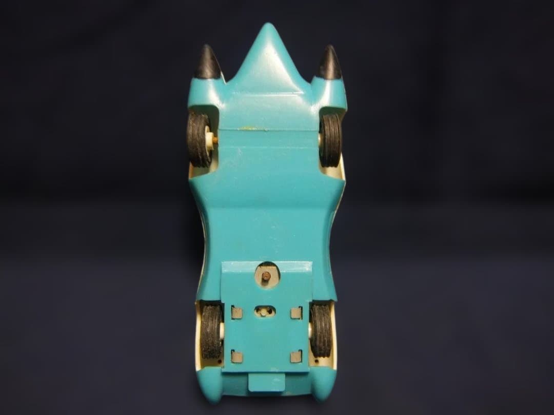 昭和レトロ「マッハGOGOGO」ゼンマイ式プラモデルジャンク品　メーカー？