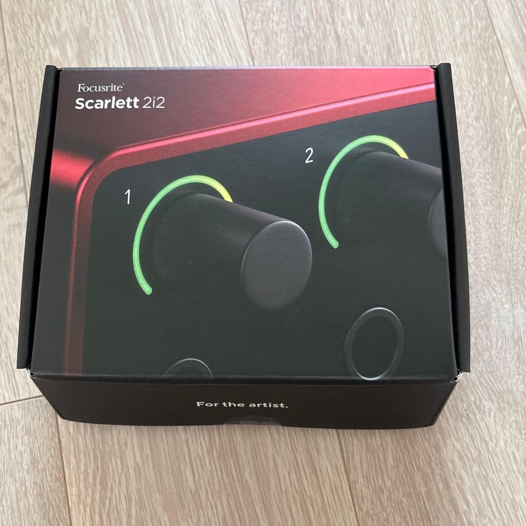 DTM・DAW FOCUSRITE Scarlett 2i2 Gen4