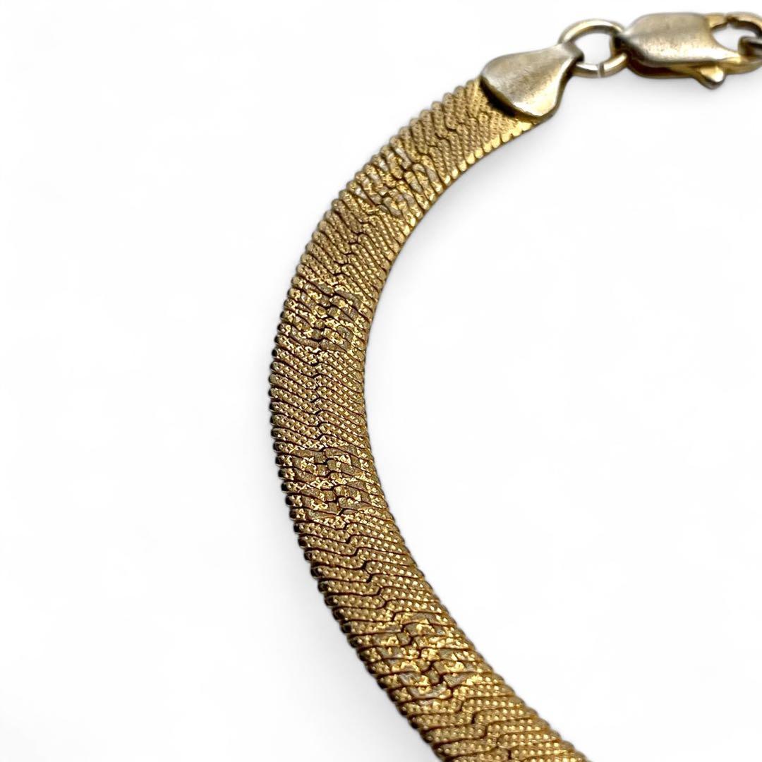 【最高級】 GIVENCHY 4Gロゴ ゴールド 蛇腹 スネークチェーン 美品