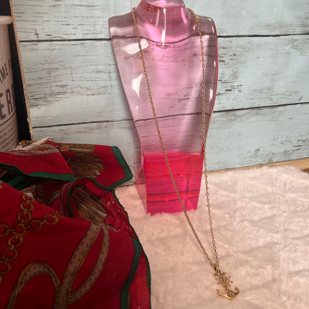 K18 Japan 金属製 チェーンネックレスセットペンダント10g