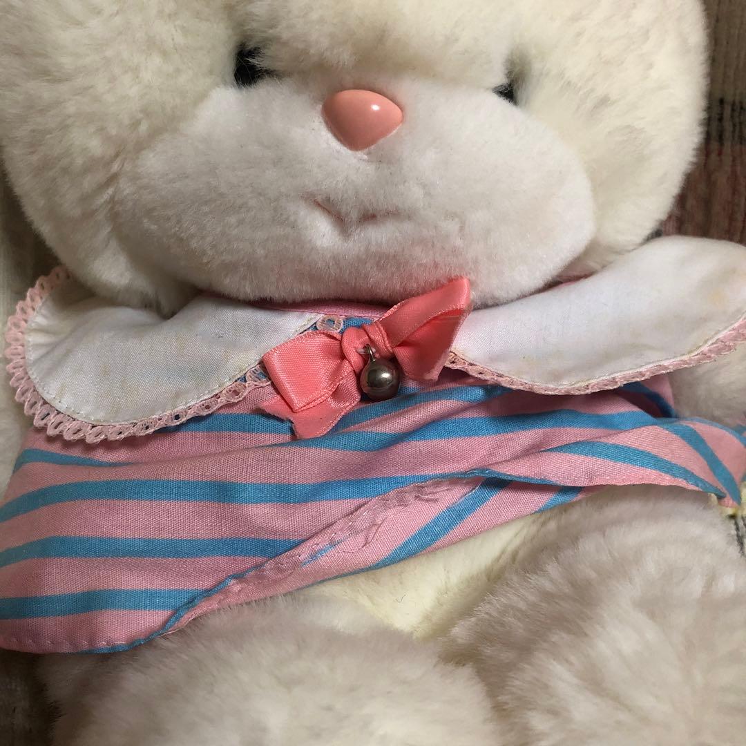 吉徳　クリーミー　昭和レトロ　初期タグ　当時の物　ウサギ＆ネコ　ぬいぐるみ　中古