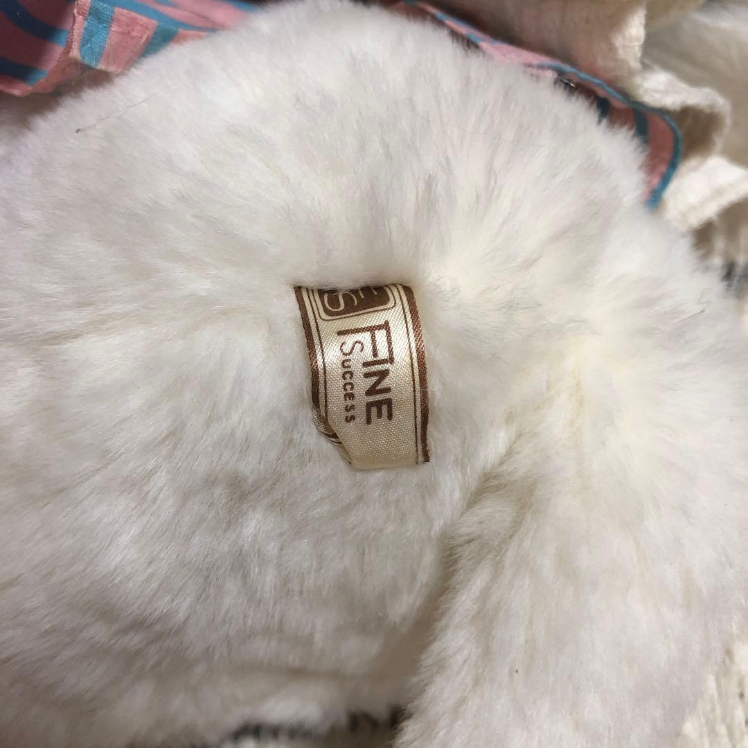 吉徳　クリーミー　昭和レトロ　初期タグ　当時の物　ウサギ＆ネコ　ぬいぐるみ　中古