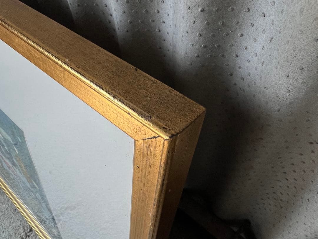 高橋義治 『雪』 銅版画 画家 コレクション