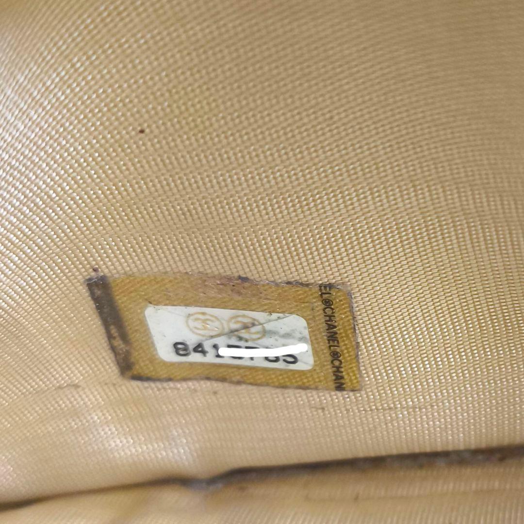 シャネル キャビアスキン 3つ折り財布 コンパクト ウォレット ココマーク