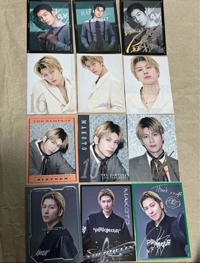 新品未使用　匿名配送　16 NEXT ROUND ROL フォトカード　長谷川慎