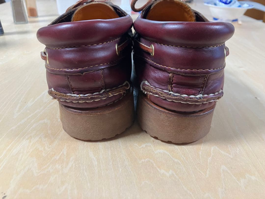 Timberland 3eye クラシックラグ　27cm バーガンディ