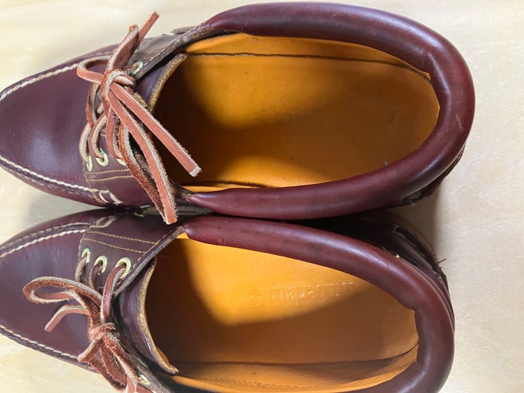 Timberland 3eye クラシックラグ　27cm バーガンディ