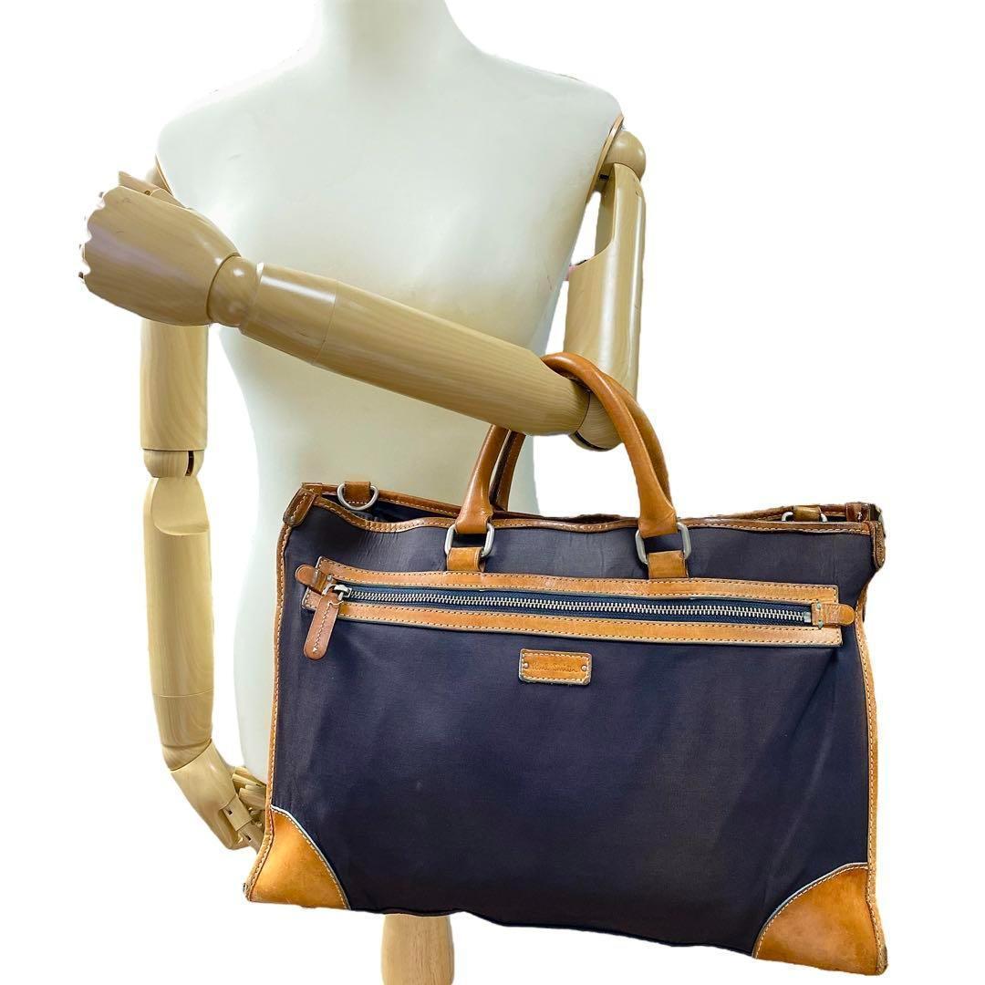 Paul Smith A4収納 メンズ 2way ビジネスバッグ 8343