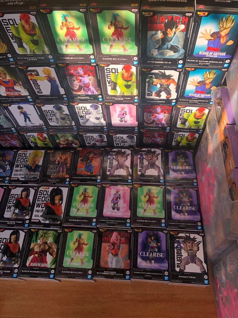 ドラゴンボール　フィギュア　ブロリー　フリーザ　悟飯　クウラ　ターレス　63個