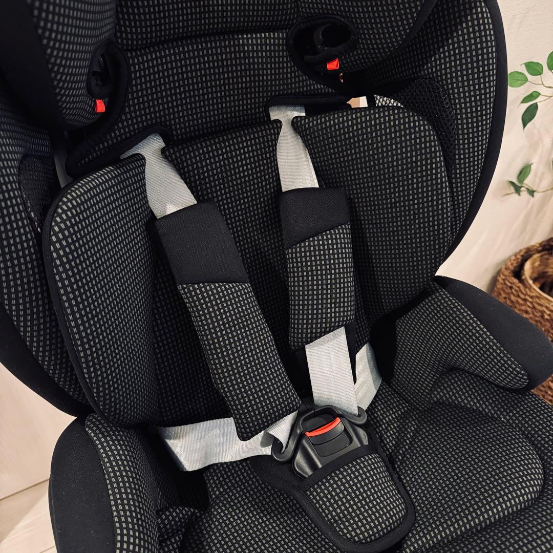 スマートエンジェル⭐️ジュニアシート イージスジュニア ブラック 西松屋限定モデル