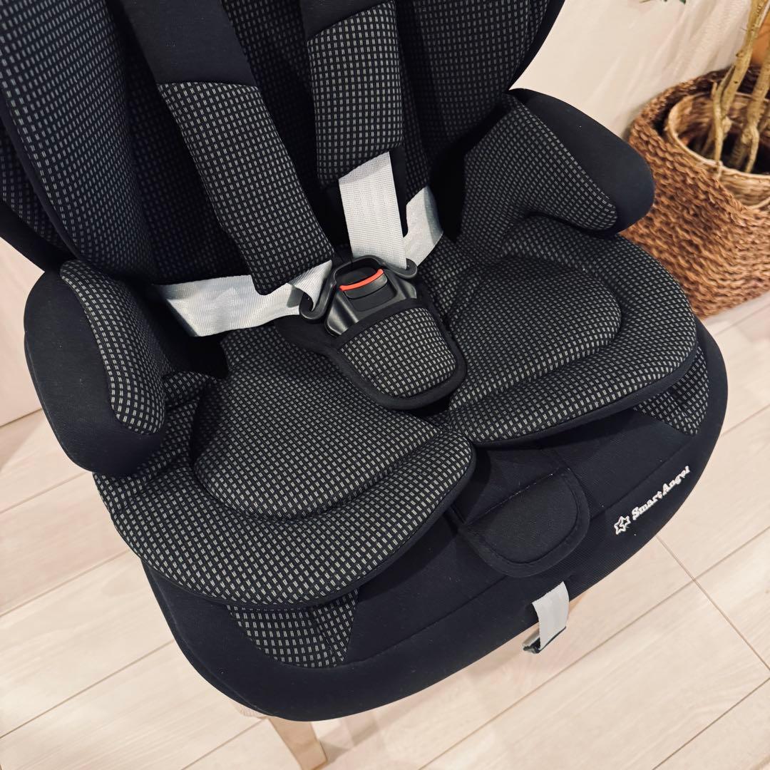 スマートエンジェル⭐️ジュニアシート イージスジュニア ブラック 西松屋限定モデル