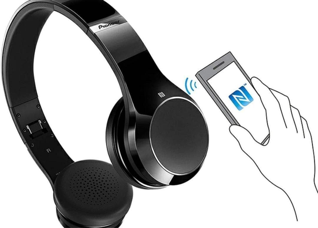 新品 パイオニア ワイヤレスヘッドホン ブラック 黒 SE-MJ771BT-K