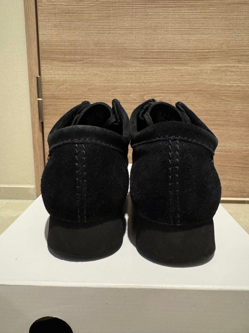[美品] Clarks Wallabee GORE-TEX Black 27.5