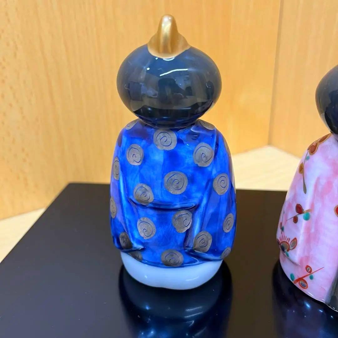 【hirorin】銀座WAKO扱い 陶びな 雛人形 有田焼 佐々木道子作