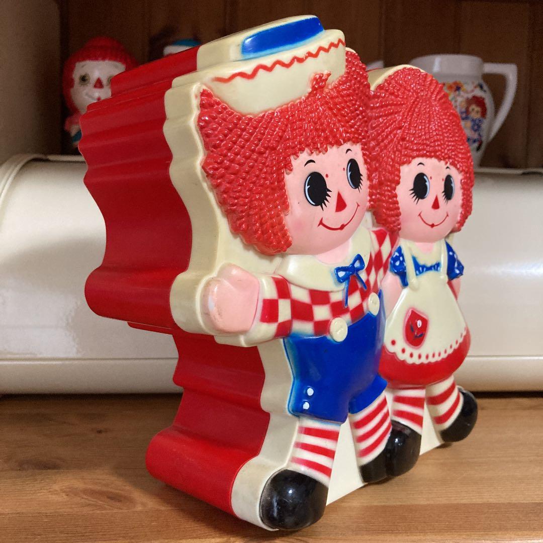 希少　激レア　ラガディ　めちゃくちゃ可愛いアンとアンディ　バンク　貯金箱