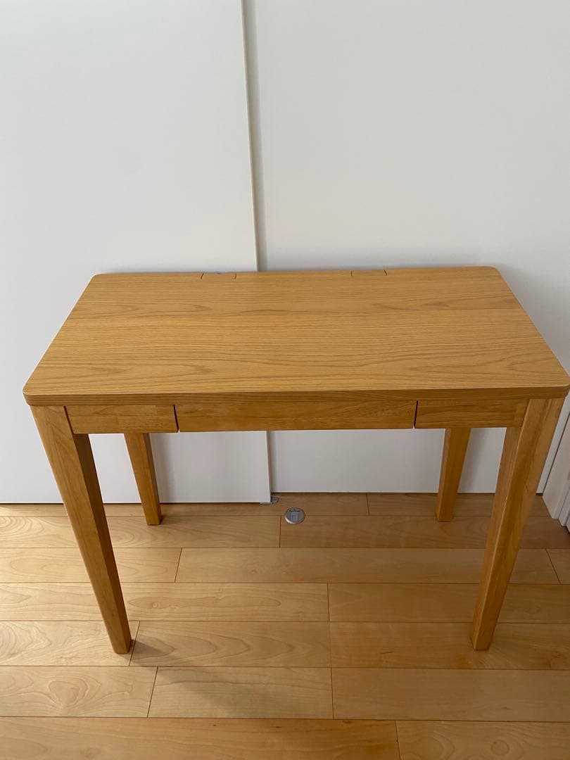 【美品】お値下げ　完成品　 ベルメゾン　コンパクトデスク　80×40