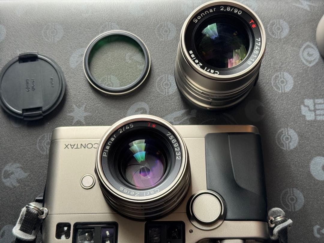 CONTAX G2 ボディ レンズ 付属品 セット