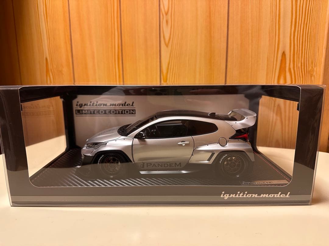 イグニッションモデル IG2904 ヤリス4BA Silver ☆エンジン付き