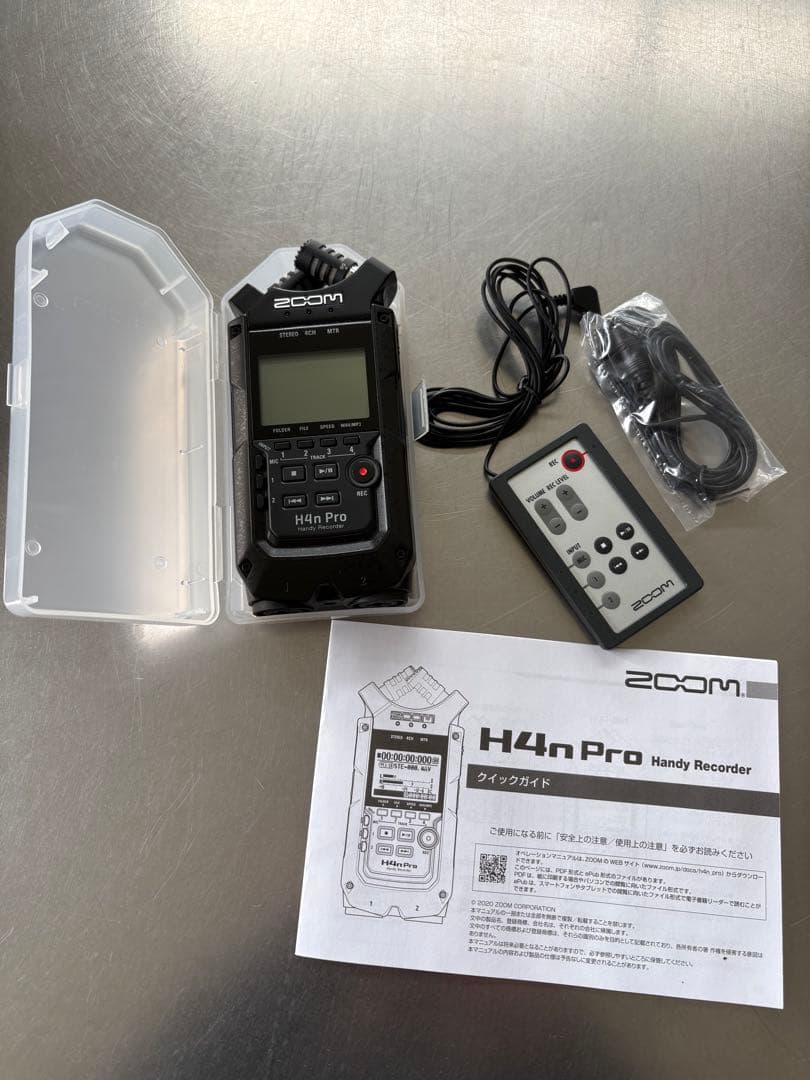 ZOOM H4n Pro ハンディレコーダー ほぼ新品