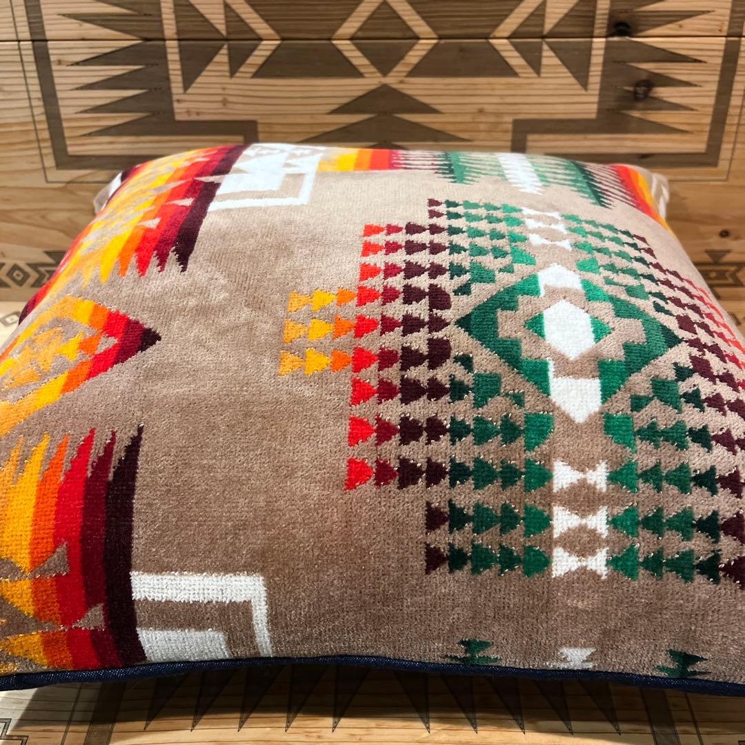 べーやんページ ペンドルトン クッションカバー リメイク ティッシュカバー