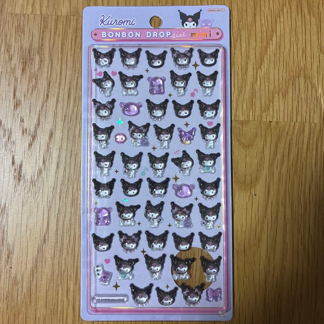 正規品　サンリオ ボンボンドロップシール ミニ 8点コンプリートセット