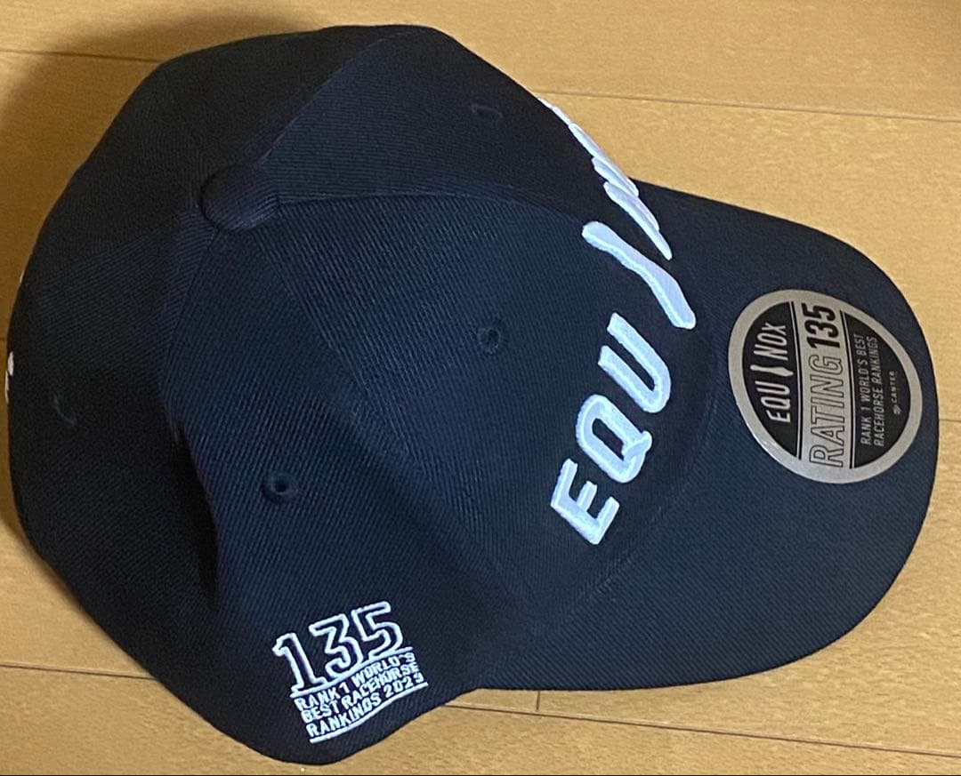 S*u様 これからの競馬場ファッションに！ イクイノックス　135キャップ　帽子