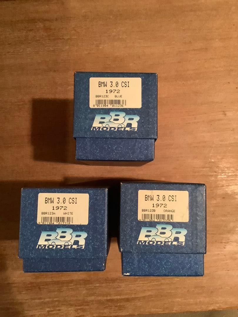 1\43 BBR BMW 3.0 CSI 1972 希少3台　美品