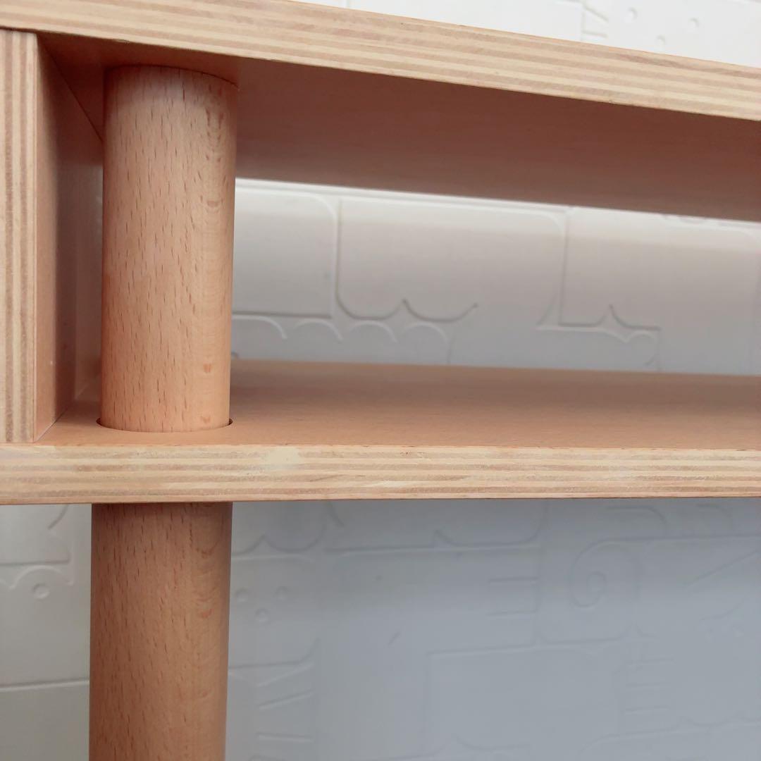 【イデアコ】机 パソコン台 キャビネット　パレットディーエム　コンソールテーブル