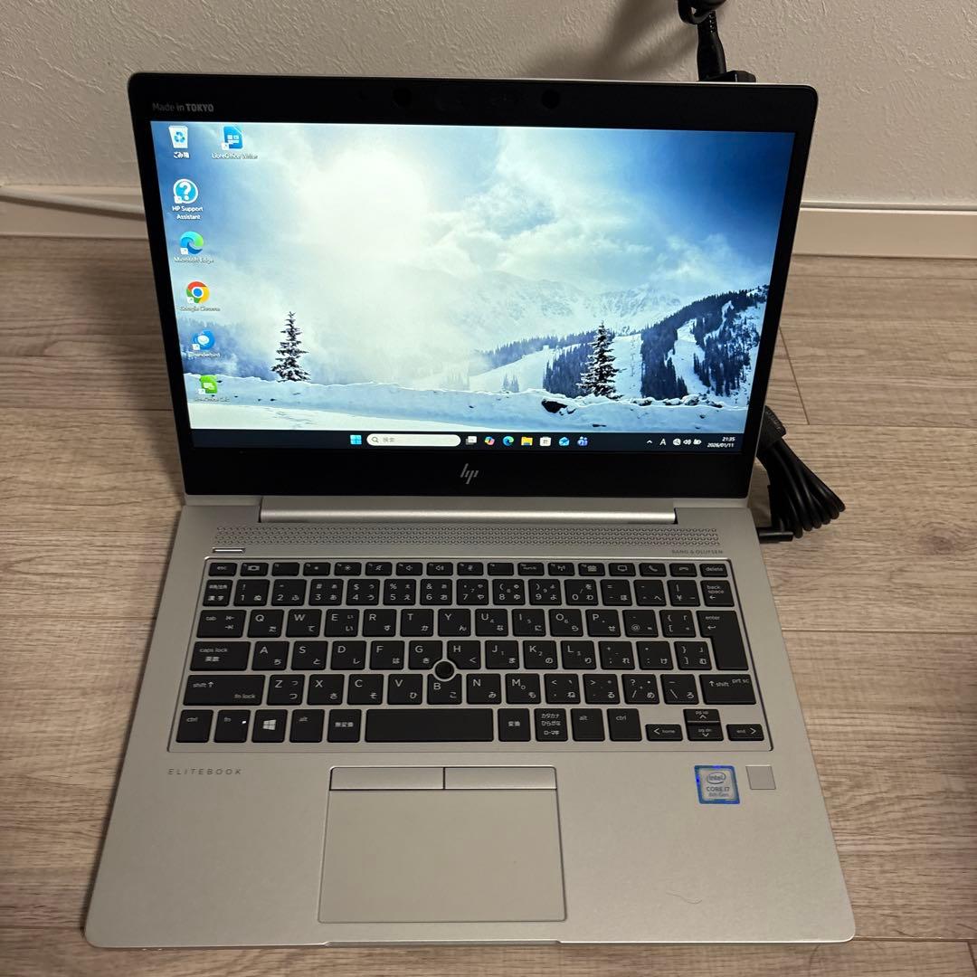 美品‼️HP ELITEBOOK 830 ノートPC 16GB SSD256GB