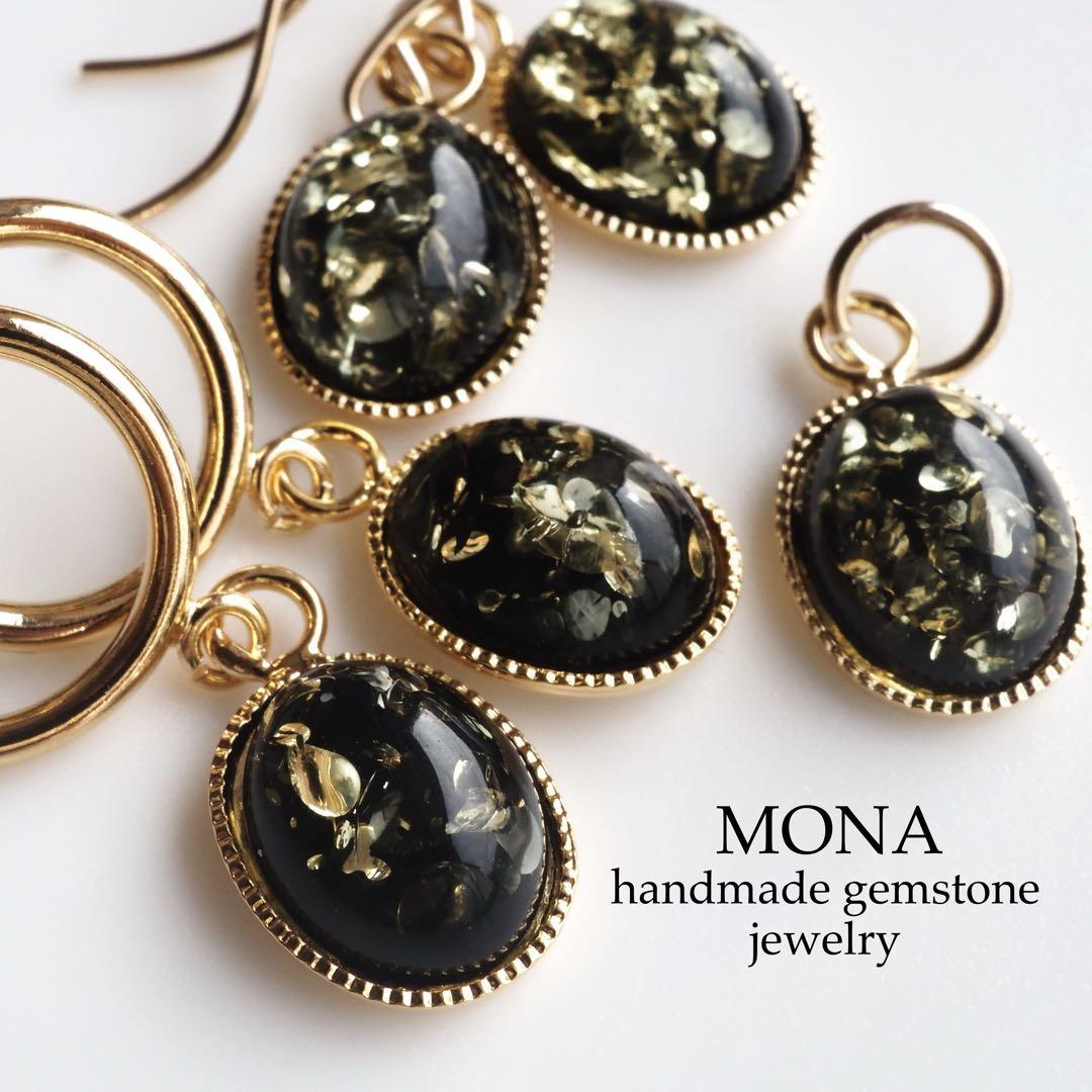 【ほぅ】宝石質ガーネットのシンプルゴムブレスレット