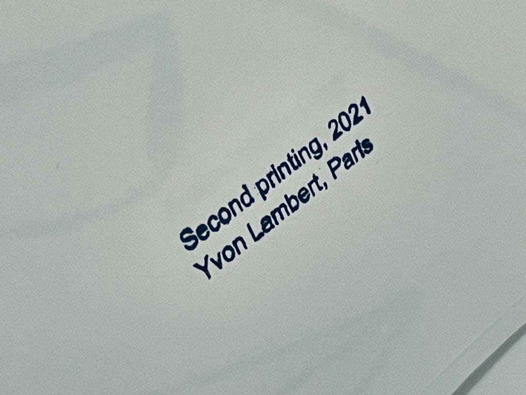 特注額装付き サイ・トゥオンブリー Cy Twombly1972 ポスター