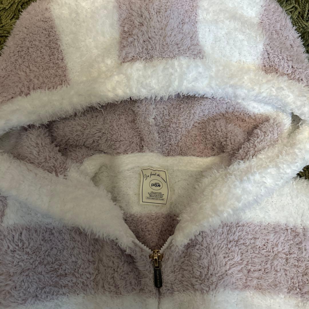 専用gelatopiqué 新品未使用　上下セットフワフワストライプルームウェア