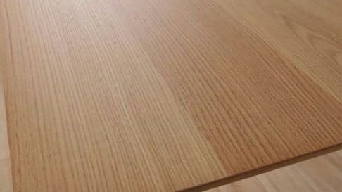 島忠 天然木 オーク ダイニングテーブル　幅135×奥行80×高71cm