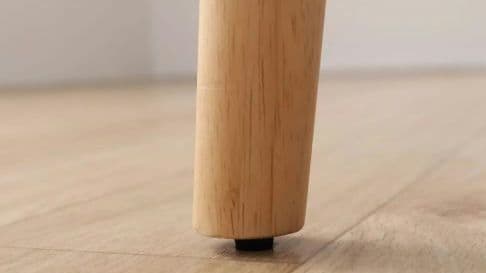 島忠 天然木 オーク ダイニングテーブル　幅135×奥行80×高71cm