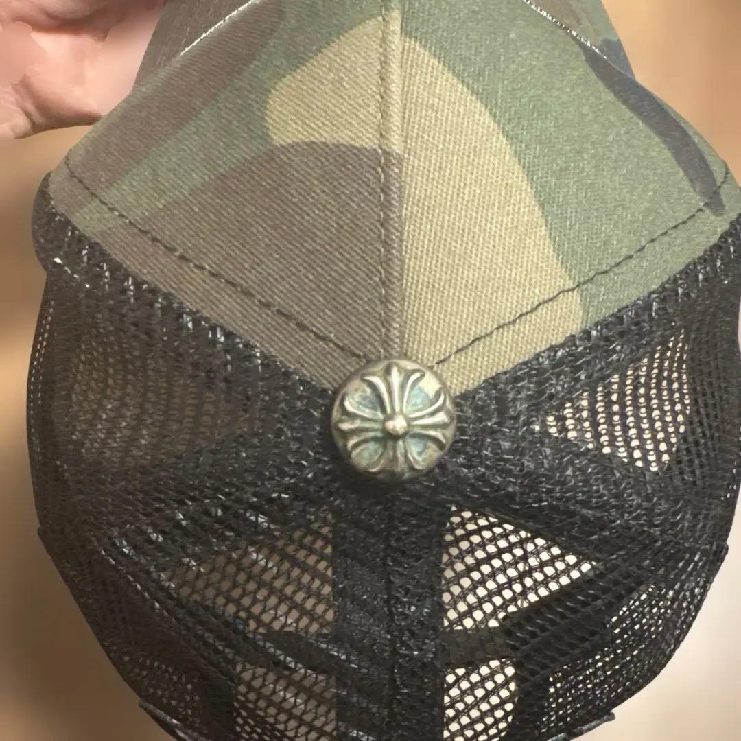 CHROME HEARTS キング　タコ　トラッカーキャップ　カモフラ