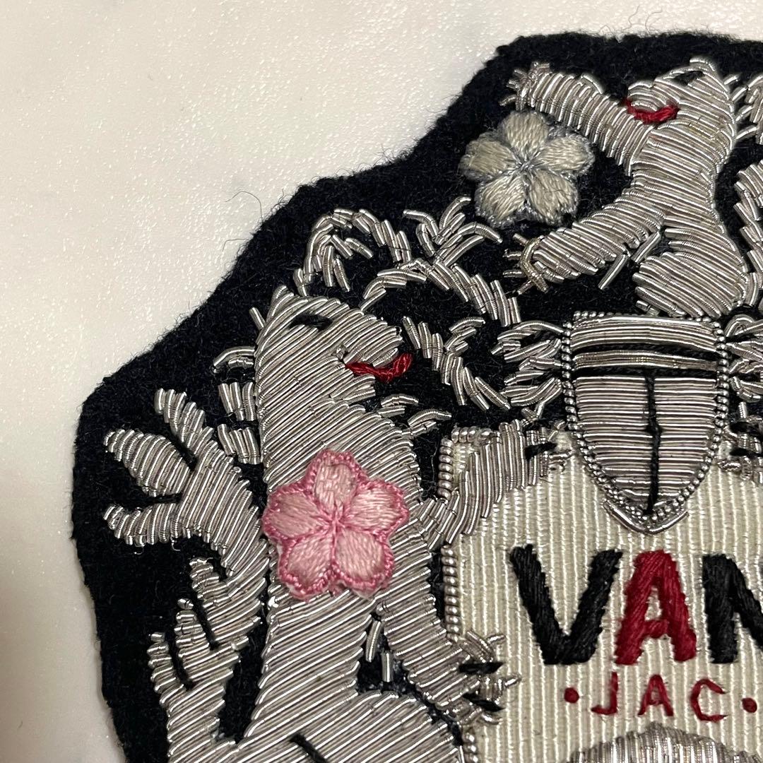 レア♪VAN JACKETシルバーモール 刺繍 ジャケット エンブレム A