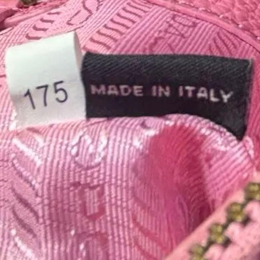 PRADA プラダ レザー ハンド ショルダー バッグ ピンク