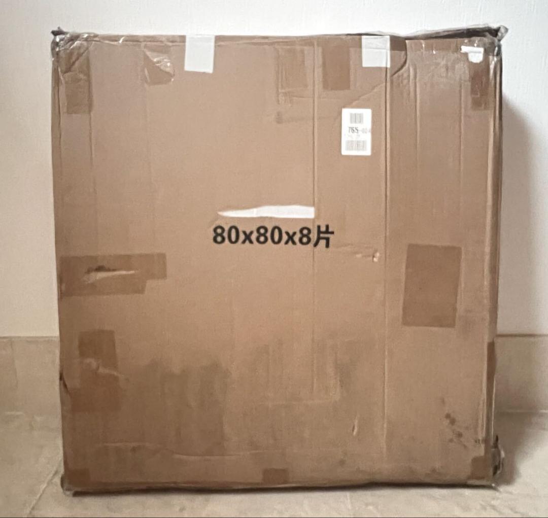 ペットフェンス ケージ 折り畳み式 ペット サークル (80×80cm)