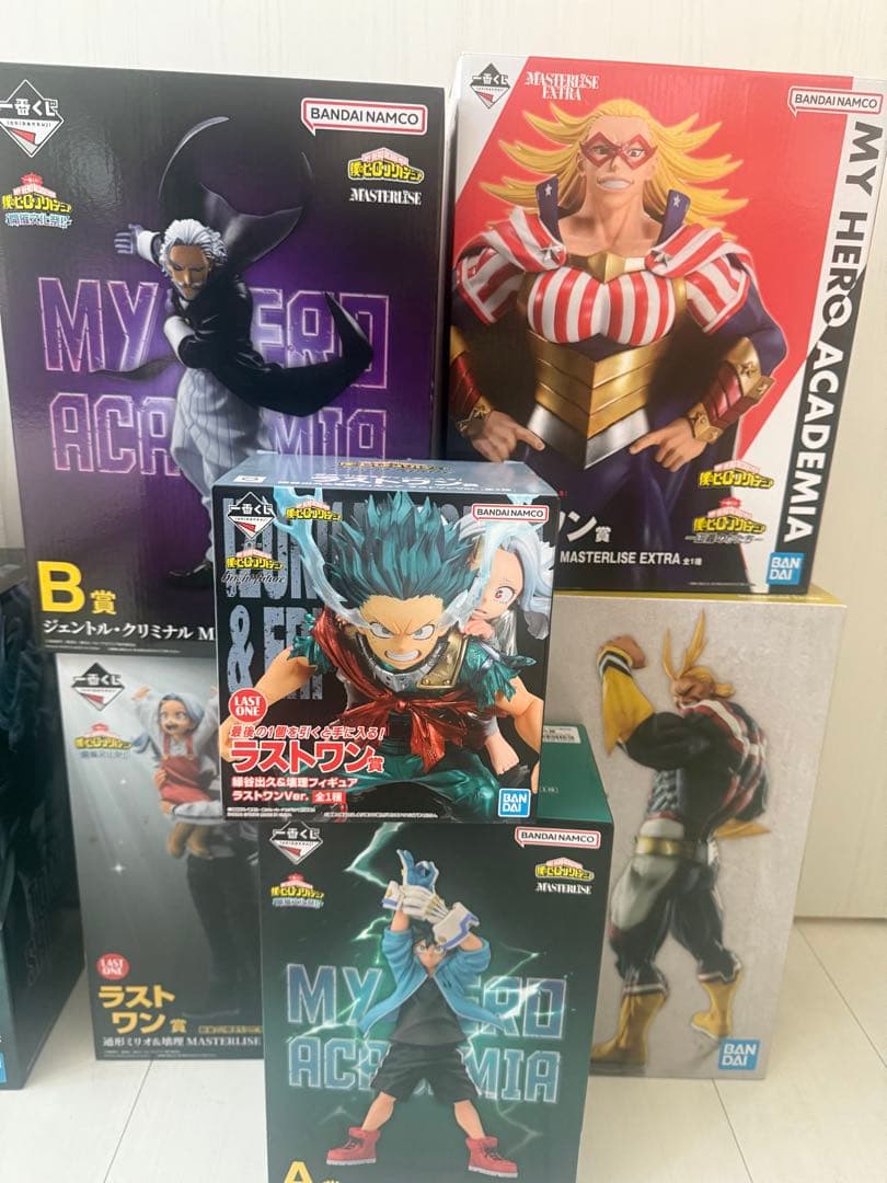 早い者勝ち　僕のヒーローアカデミア 一番くじフィギュア11体セット