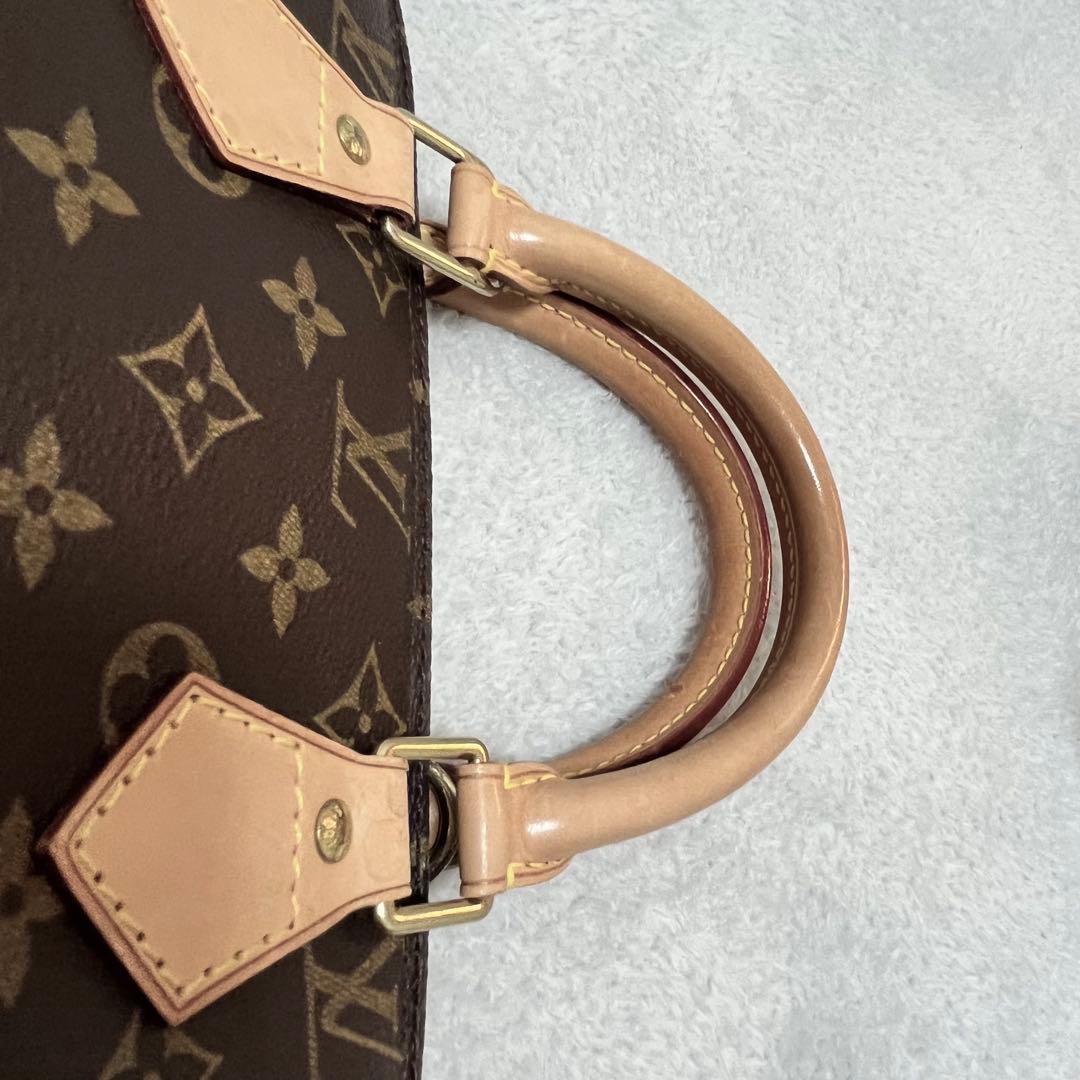 美品◆袋付き◆ルイヴィトン モノグラム アルマ ハンドバッグ ブラウン