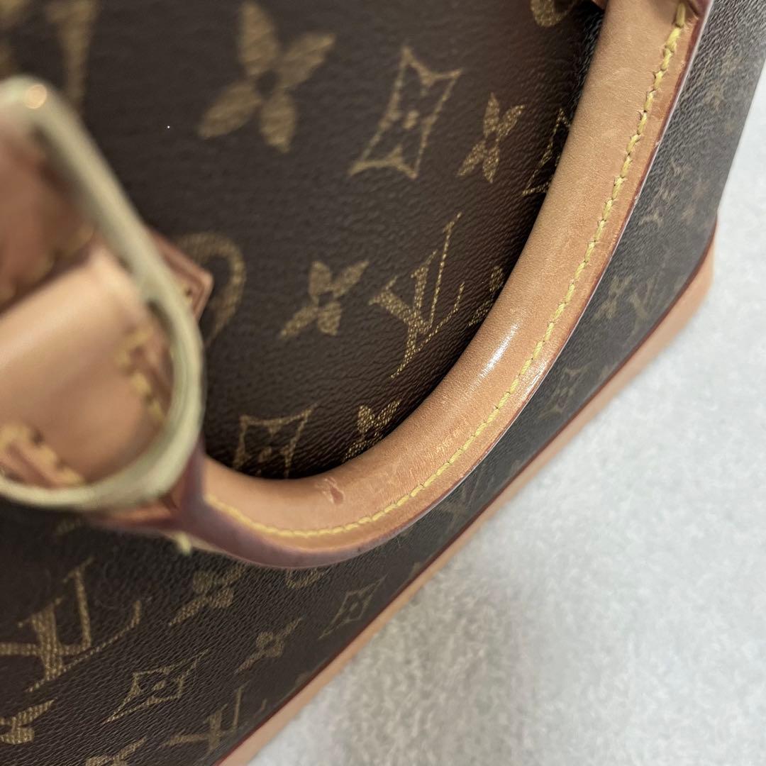 美品◆袋付き◆ルイヴィトン モノグラム アルマ ハンドバッグ ブラウン