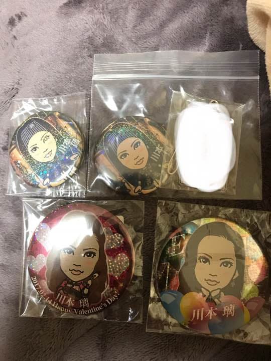 川本璃 缶バッジ