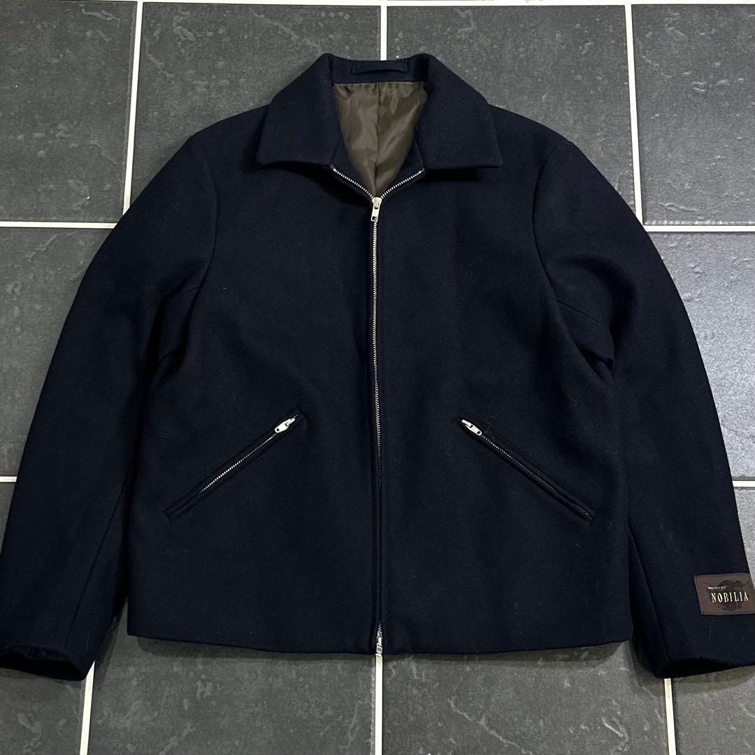 TAKEO KIKUCHI ✖️ NOBILIA メルトンウール　ダブルジップ