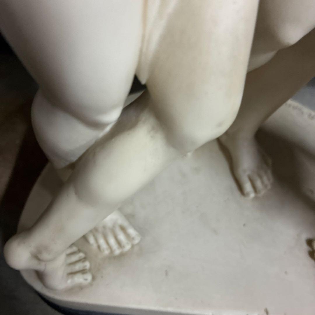 A SANTINI ギリシャ神話 三美神像 裸婦像 西洋彫刻 ITALY