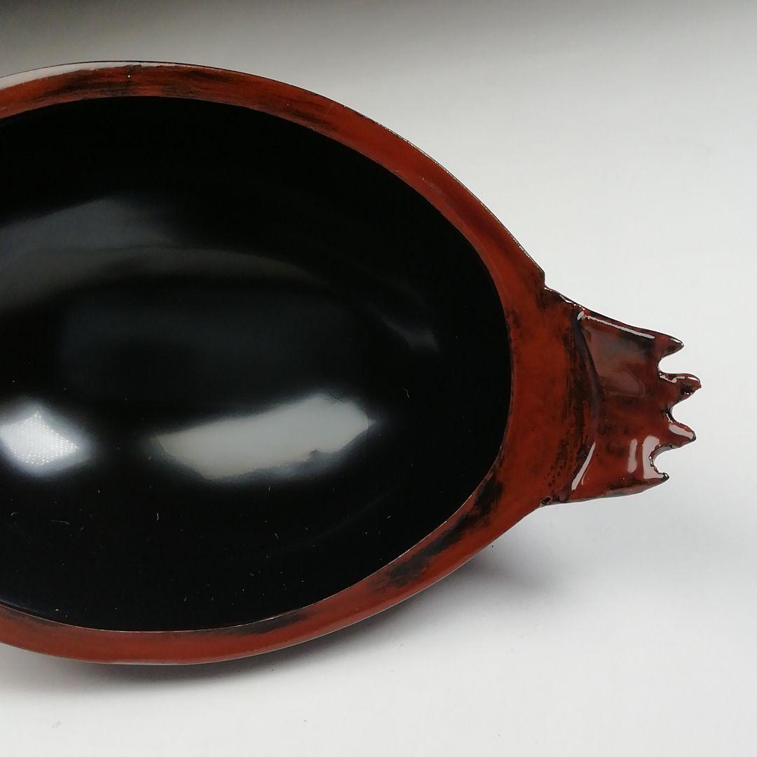 Ｗ１３　香合　『輪島乾漆造り　鶴香合　壱』『塗師　川岸充雅 造』　共箱　茶道具