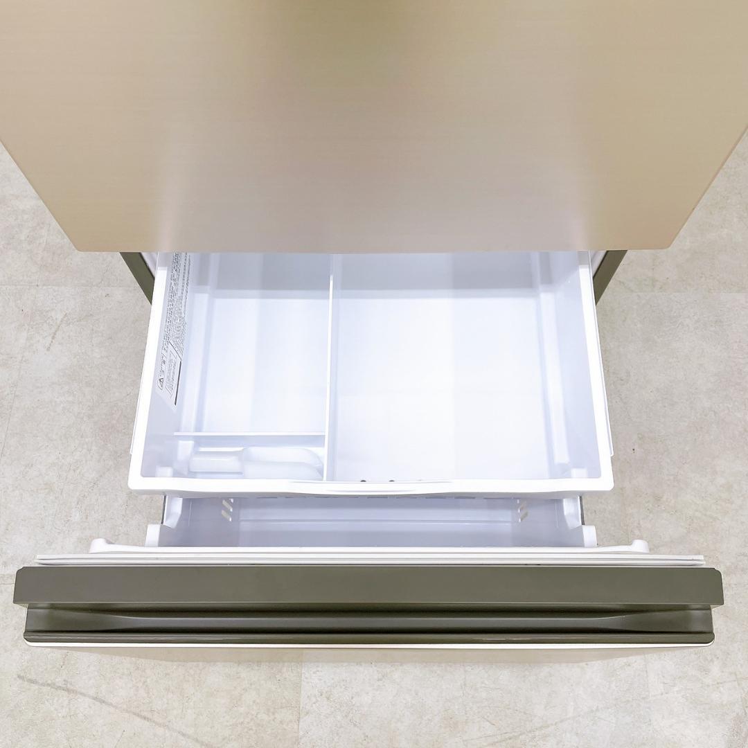 21年製 HITACHI 冷凍冷蔵庫 315L 左開き R-V32RVL