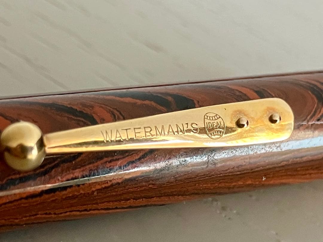 Waterman Ideal Red Rippleウォーターマン 万年筆 52