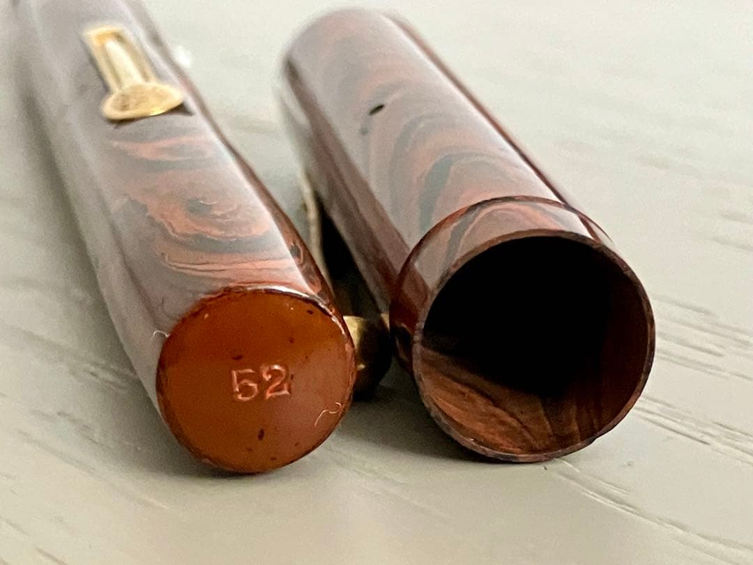 Waterman Ideal Red Rippleウォーターマン 万年筆 52