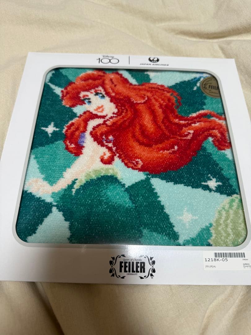 ディズニー100 ハンカチ7枚セット FEILER フェイラー