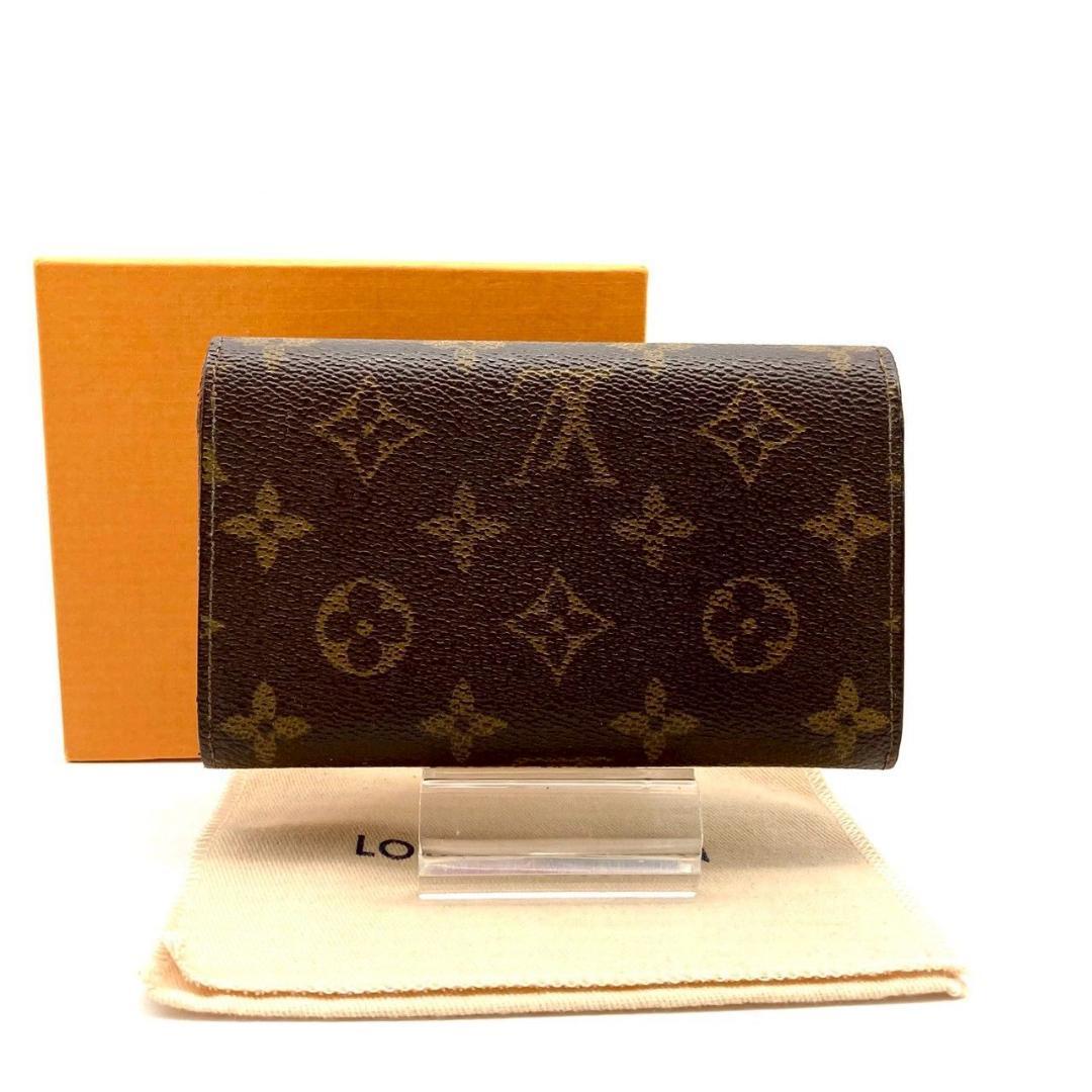 ルイヴィトン ポルトモネ ビエ トレゾール モノグラム 二つ折り財布 80109